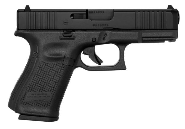 Picture of Glock G19 Gen5 Rebuilt 9Mm Luger 4.02" 15+1 Black Ndlc Black Interchangeable Backstrap Grip 