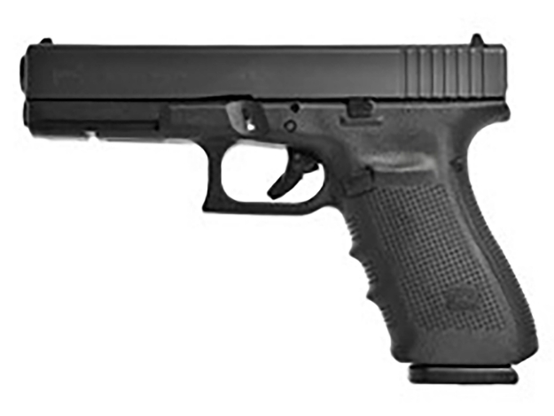 Picture of Glock G21 Gen 4 Rebuilt 45 Acp 4.61" 13+1 Black Polymer Frame Black Steel Slide Black Interchangeable Backstrap Grip Fixed Sights 