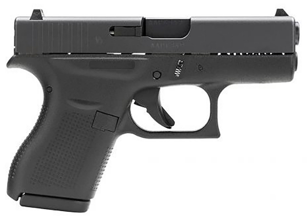 Picture of Glock G42 Gen 3 Rebuilt 380 Acp 3.25" 6+1 Black Steel Slide Black Polymer Grip Fixed Sights 