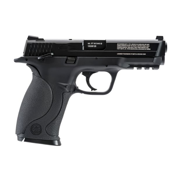 Picture of Umarex S&W Air Guns S&W M&P Co2 177 Bb Adjustable Black Frame Black Polymer Grip 