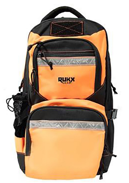 Picture of Rukx Gear Ati Nomad Survivor Backpack 20 Gauge 1Rd 3" 18.50" Barrel, Steel Receiver W/Black Chrome Finish, Bead Front Sight, Black Fixed Checkered Stock Includes Black Rukx Backpack 