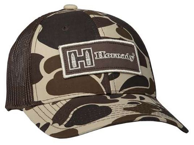 Picture of Hornady Hornady Cap Mesh Cap Brown/Tan Camo Hornady Patch 