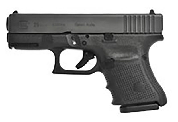 Picture of Glock G29 Gen 4 Rebuilt 10Mm Auto 3.78" 10+1 Black Steel Slide Black Interchangeable Backstrap Grip Fixed Sights 