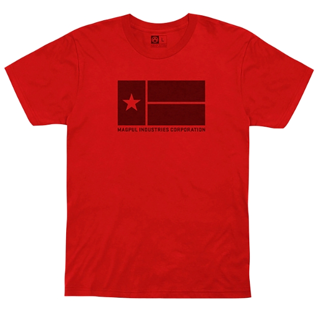 Picture of Magpul Lone Star Red Cotton/Polyester Short Sleeve 3Xl 