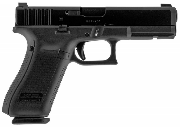 Picture of Glock G17 Gen3 9Mm Luger 4.49" Barrel 17+1, Black Polymer Frame & Slide, Rough Textured Polymer Grip, Ameriglo Sights, Safe Action Trigger (Us Made) 