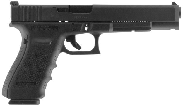 Picture of Glock G40 Gen4 Mos 10Mm Auto 6.02" Barrel 15+1, Black Frame & Mos Long Steel Slide, Finger Grooved Rough Texture Grip, Modular Backstrap, Safe Action Trigger, Optics Ready 