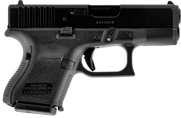 Picture of Glock G26 Gen5 Subcompact 9Mm Luger 3.43" Glock Marksman Barrel 10+1, Black Frame & Front Serrated Ndlc Slide, Modular Backstrap, Safe Action Trigger (Us Made) 