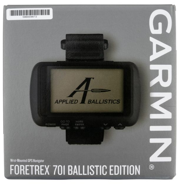 Picture of Garmin Foretrex 701 Ballistic Edition Works With Gps, Glonass & Galileo Satellite Systems Bluetooth/Ant+; 3-Axis Accelerometer & Compass, Barometric Altimeter Navigation Black Aaa 