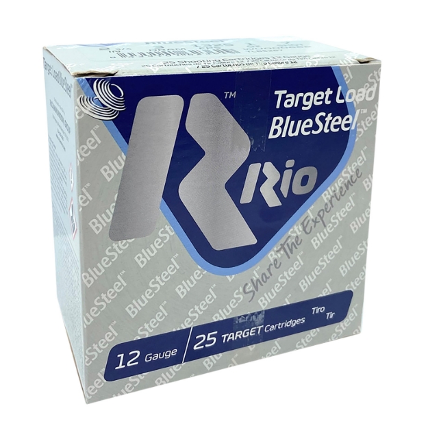 Picture of Rio Ammunition Bluesteel Game Load 12 Gauge 2.75" 1 1/4 Oz 2 Shot 25 Per Box/ 10 Cs 