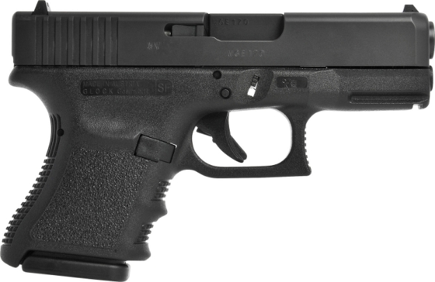 Picture of Glock G30 Short Frame 45 Acp 3.78" Barrel 10+1, Black Frame & Slide, Finger Grooved Rough Texture Grip, Safe Action Trigger 