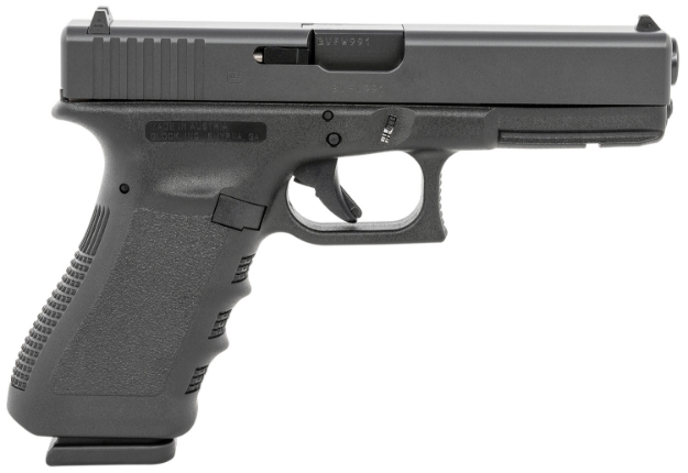 Picture of Glock G31 Gen3 357 Sig 4.49" Barrel 15+1, Black Frame & Slide, Finger Grooved Rough Texture Grip, Safe Action Trigger 