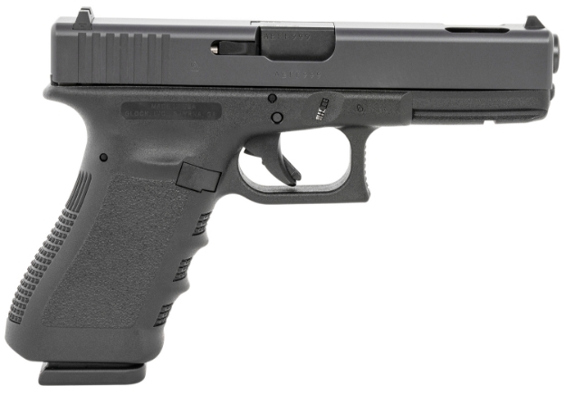 Picture of Glock G22 Gen3 40 S&W 4.49" Compensated Barrel15+1, Black Frame & Ported Steel Slide, Finger Grooved Rough Texture Polymer Grip, Safe Action Trigger (Us Made) 