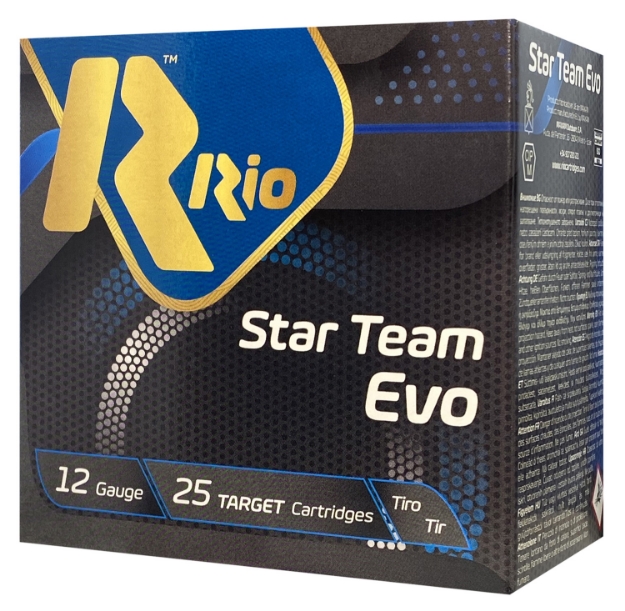 Picture of Rio Ammunition Star Team Evo Target Load 10 2.75" 1 1/8 Oz 7.5 Shot 25 Per Box/ 10 Cs 