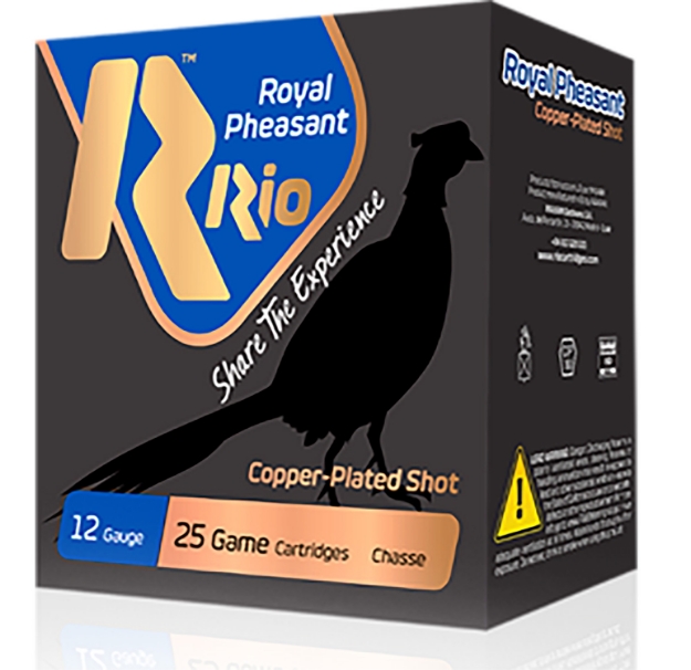 Picture of Rio Ammunition Royal Pheasant High Velocity 12 Gauge 2.75" 1 1/4 Oz 6 Shot 25 Per Box/ 10 Cs 