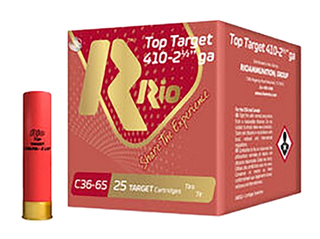 Picture of Rio Ammunition Top Target Training 410 Gauge 2.50" 1/2 Oz 25/10 Sold As A Case 