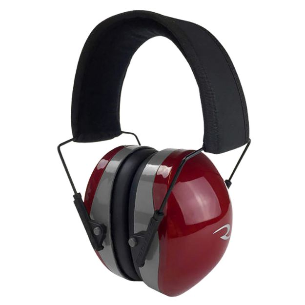 Picture of Radians Trpx Muff 29 Db Over The Head Black/Red Adult 1 Pair 