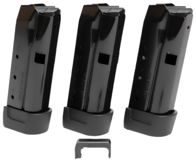 Picture of Shield Arms Z9 Magazine Combo (3 Mags) 9Rd For Glock 43, Black, Includes Magazine Release 