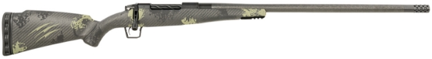 Picture of Fierce Firearms Carbon Rogue 300 Win Mag 3+1 24" Carbon Fiber C3 Carbon Fiber Barrel Black Cerakote Steel Forest Camo Fixed Fierce Rogue Stock Stock Right Hand 