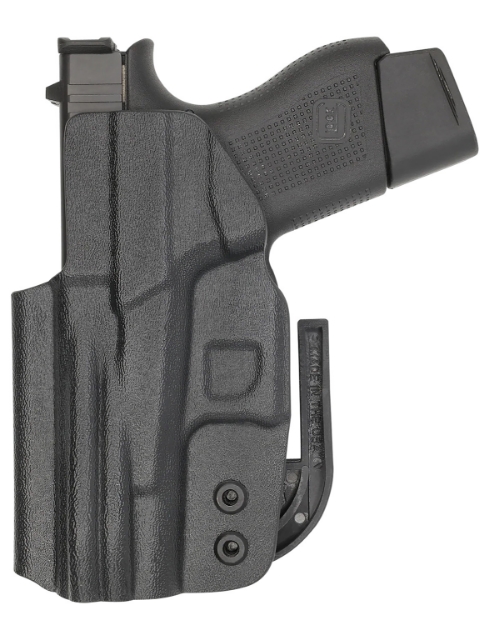 Picture of C&G Holsters Covert Iwb Black Kydex Belt Clip Fits Glock 42 