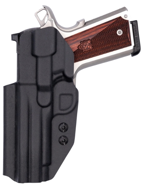 Picture of C&G Holsters Covert Iwb Black Kydex Belt Clip Fits 1911 4.25"/Wilson Combat Edc X9 Right Hand 