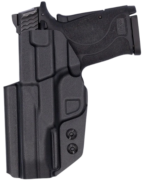 Picture of C&G Holsters Covert Iwb Black Kydex Belt Clip Fits S&W M&P Shield 9Ez Right Hand 