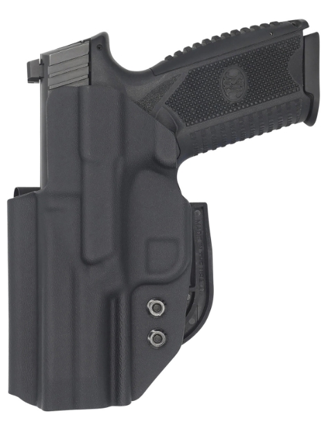 Picture of C&G Holsters Covert Iwb Black Kydex Belt Clip Fits Fn 509/Tactical Right Hand 