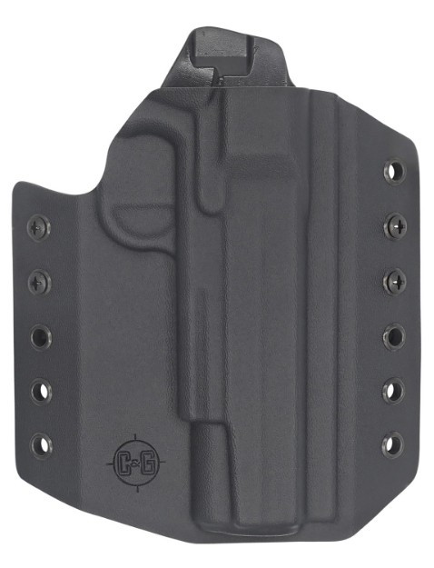 Picture of C&G Holsters Covert Owb Black Kydex Belt Loop Fits 1911 Government 5" 