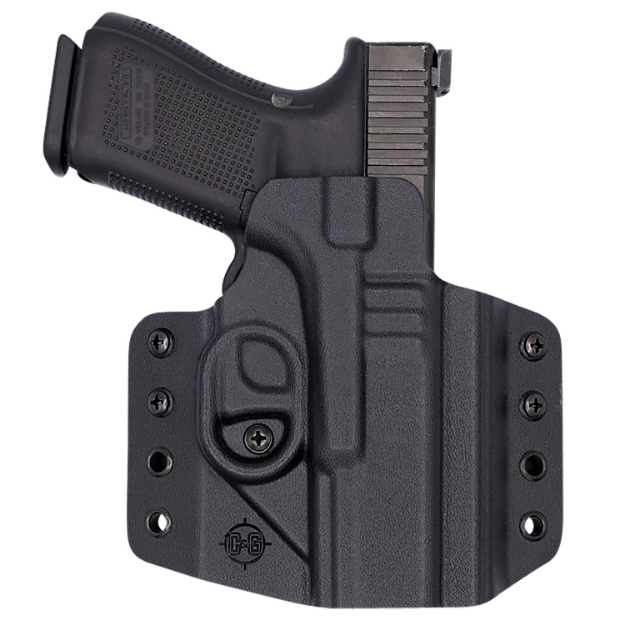 Picture of C&G Holsters Covert Owb Black Kydex Belt Loop Fits Glock 19 Fits Glock 23 Fits Glock 45 