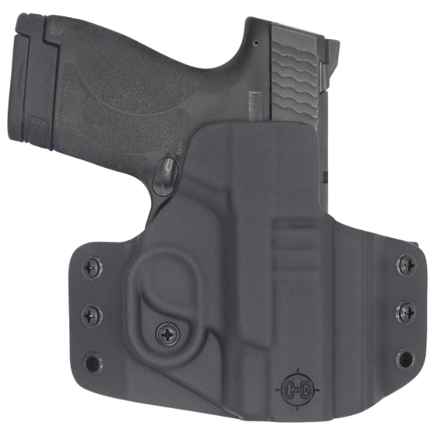 Picture of C&G Holsters Covert Owb Black Kydex Belt Loop Fits M&P Shield 9/40 3.1" 