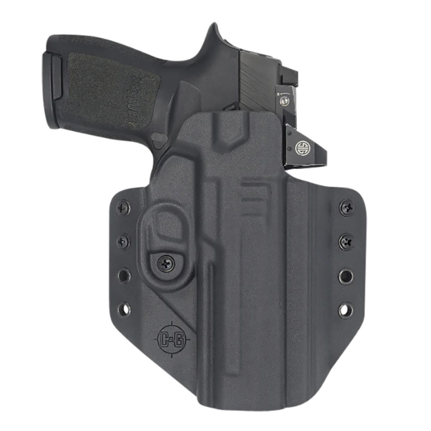 Picture of C&G Holsters Covert Owb Black Kydex Fits Sig P320 Right Hand 