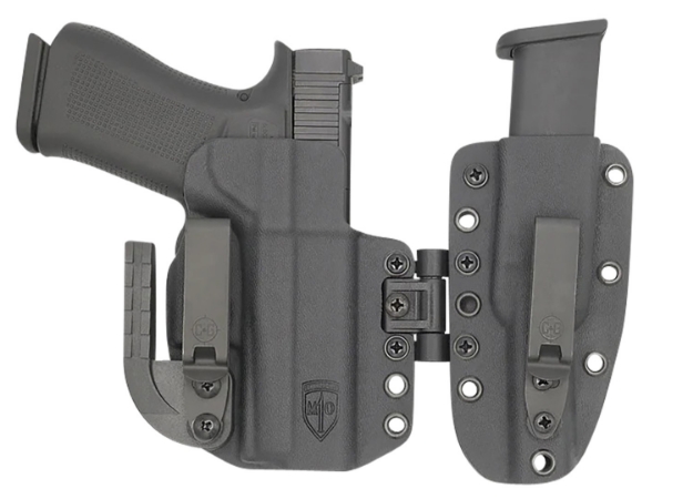 Picture of C&G Holsters Mod 1 Holster System Iwb Black Kydex Belt Clip Fits Glock 43/43X Right Hand 