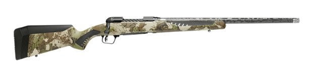 Picture of Savage Arms 110 Ultralite 308 Win 4+1 22" Carbon Fiber Wrapped Barrel, Black Melonite Rec, Woodland Camo Accustock With Accufit 