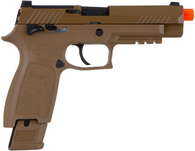 Picture of Sig Sauer Airguns Proforce M17 Air Soft Co2 6Mm 21+1 Coyote Polymer Grips 