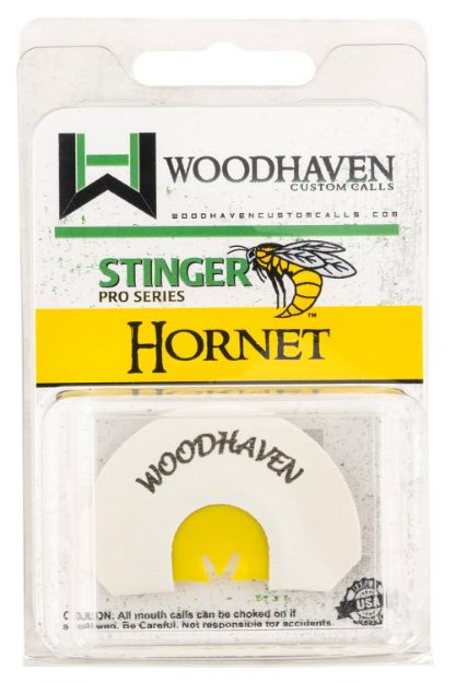 Picture of Woodhaven Hornet Diaphragm Call Double Reed Attracts Turkey White 