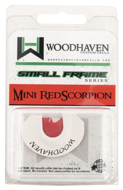 Picture of Woodhaven Red Scorpion Diaphragm Call Triple Reed Attracts Turkey White 