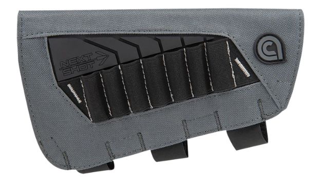 Picture of Allen Next Shot Bridger Cartridge Carrier Black/Gray .223-300 Win Magnum Capacity 7Rd Rifle Buttstock Mount Features Soft Cheek Piece 