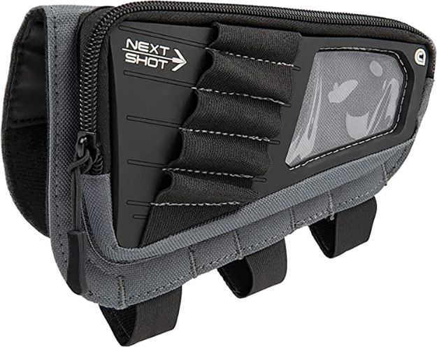 Picture of Allen Next Shot Cody Buttstock Pouch Gray .223-300 Win Magnum Capacity 5Rd Rifle Buttstock Mount 