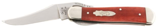 Picture of Case Russlock 2.70" Folding Clip Point Plain Mirror Polished Tru-Sharp Ss Blade/ Smooth Red Bone Handle 