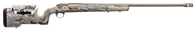 Picture of Browning X-Bolt Hells Canyon Max Long Range 7Mm Prc 3+1 26" Heavy Sporter, Burnt Bronze Barrel/Rec, Ovix Camo Max Adjustable Comb Stock, Recoil Hawg Muzzle Brake 