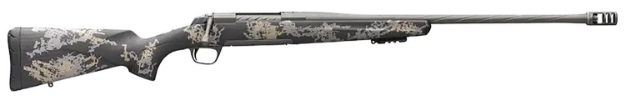 Picture of Browning X-Bolt Mountain Pro Tungsten Spr 308 Win 4+1 18" Fluted, Tungsten Cerakote Barrel/Rec, Carbon Fiber Stock With Accent Graphics, Recoil Hawg Muzzle Brake 