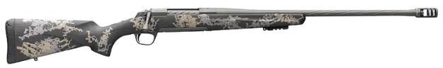 Picture of Browning X-Bolt Mountain Pro Tungsten Spr 6.8 Western 3+1 20" Fluted, Tungsten Cerakote Barrel/Rec, Carbon Fiber Stock With Accent Graphics, Recoil Hawg Muzzle Brake 