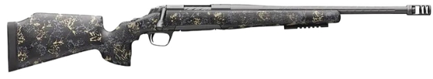 Picture of Browning X-Bolt Pro Mcmillan Lr Spr 7Mm Prc 3+1 20" Fluted, Carbon Gray Barrel/Rec, Sonora Carbon Ambush Camo Fixed Mcmillan Game Warden 2.0 Stock, Recoil Hawg Muzzle Brake 