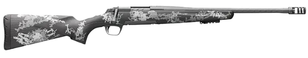 Picture of Browning X-Bolt Pro Spr 6.8 Western 3+1 20" Fluted, Carbon Gray Barrel/Rec, Carbon Fiber With Black & Gray Splatter Stock, Recoil Hawg Muzzle Brake 