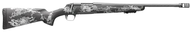 Picture of Browning X-Bolt Pro Spr 7Mm Rem Mag 3+1 22" Fluted, Carbon Gray Barrel/Rec, Carbon Fiber With Black & Gray Splatter Stock, Recoil Hawg Muzzle Brake 