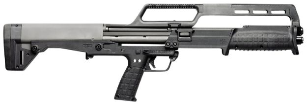 Picture of Kel-Tec Ksg 410 Gauge 18.50" 3" 10+1, Black, Polymer Grip, Synthetic Fixed Stock, Cary Handle Fiber Optic Sights 