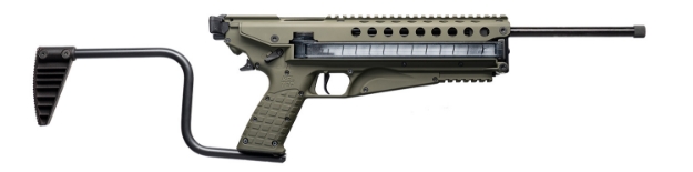 Picture of Kel-Tec R50 5.7X28mm 50+1 16.10" Threaded, Green, Polymer Grip, Side-Folding Stock, Adjustable Sights, Qd Sling Mount 