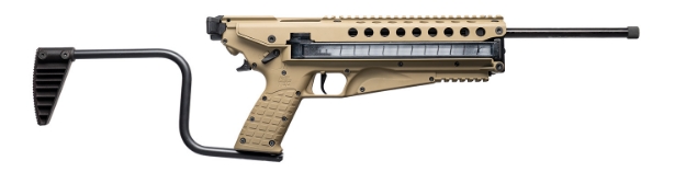 Picture of Kel-Tec R50 5.7X28mm 50+1 16.10" Threaded, Tan, Polymer Grip, Side-Folding Stock, Adjustable Sights, Qd Sling Mount 