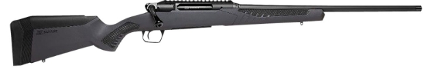 Picture of Savage Arms Impulse Driven Hunter 6.5 Creedmoor 4+1 20" Threaded, Matte Black Barrel/Rec, Gray Stock With Black Rubber Cheek Piece And Grips, Straight Pull Bolt 