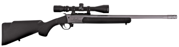 Picture of Traditions Outfitter G3 Takedown 45-70 Gov 1Rd 22", Stainless Cerakote Barrel/Rec, Black Synthetic Stock, Muzzle Brake, 3-9X40mm Bdc Scope 