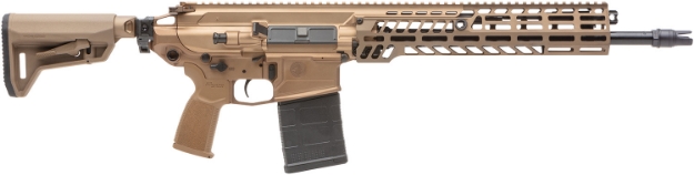 Picture of Sig Sauer Mcx Spear 7.62X51mm Nato 20+1 16", Coyote, Magpul Sl-K Folding Stock, Oem Polymer Grip, Slx/Slh Qd Flash Hider, Ambi Controls, Adj. Gas Block 